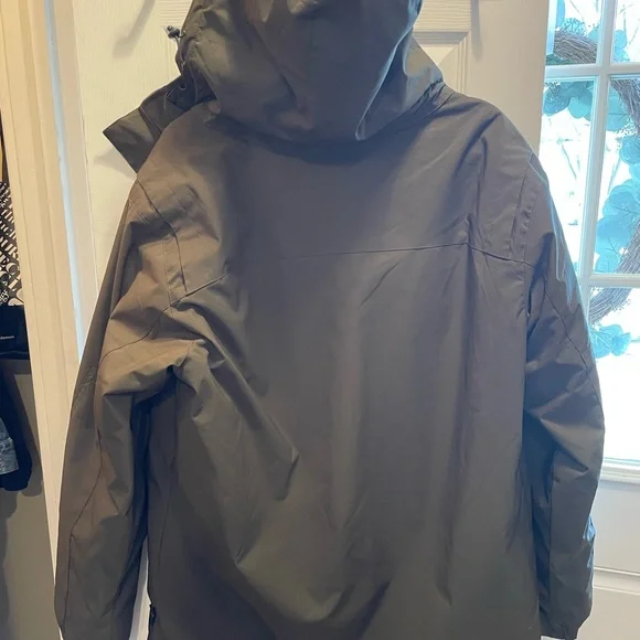 Free Country “3-in-1” Men’s Jacket, Dark Olive & Orange (Size Medium) - Picture 12 of 15